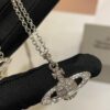 69300e3312f62673a6fac06d Must-Have🔥New Arrival Vivienne Westwood🪐 Classic Full Diamond Saturn Pendant Necklace