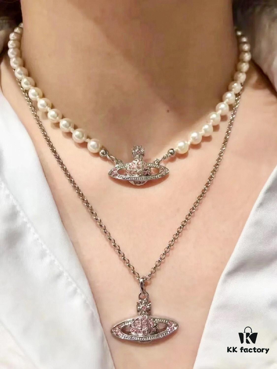 69300e3912f62673a6fac075 Vivienne Westwood Saturn Pearl Set - Beautiful and Timeless Jewelry