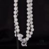 69300e5612f62673a6fac0a2 Vivienne Westwood Small Resin Heart Pearl Necklace - Silver