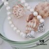 69300e5912f62673a6fac0a6 Vivienne Westwood Small Resin Heart Pearl Necklace - Silver