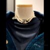 Westcom Lady Lin Na Lian Same Style GRAZIELLA Magnetic Pearl Necklace - Small Double Layer - Gold