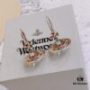 69300e9a12f62673a6fac11d Vivienne Westwood Saturn Earrings and Necklace Set
