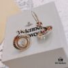 69300ea112f62673a6fac12a Vivienne Westwood Saturn Earrings and Necklace Set