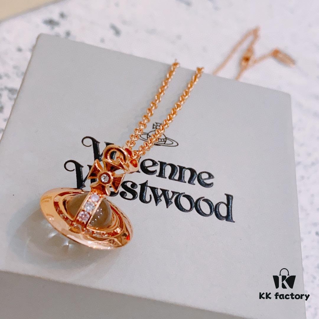Vivienne Westwood Saturn Earrings Necklace