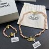 West Dame Brown Pearl Yellow Set