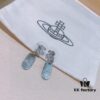 Vivienne Westwood Earrings - Punk-Inspired Fashion Studs in 925 Silver