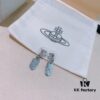 Vivienne Westwood Earrings - Punk-Inspired Fashion Studs in 925 Silver