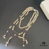 West Grandma Irregular 3D Saturn Necklace