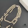 West Grandma Irregular 3D Saturn Necklace