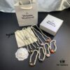 69300eef12f62673a6fac1b3 West Grandma Magnetic Saturn Pearl Necklace and Bracelet Set Available in 4 Colors