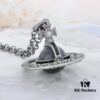 West Queen Large Antique Silver 3D Carved - Granite