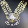 69300f0f12f62673a6fac1ef West Queen Three-Layer Saturn Necklace Bracelet In Stock