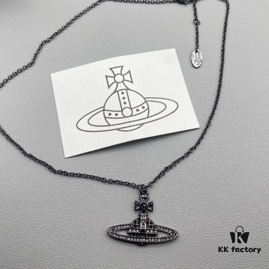 69300f1912f62673a6fac1ff Vivienne Westwood Saturn Necklace