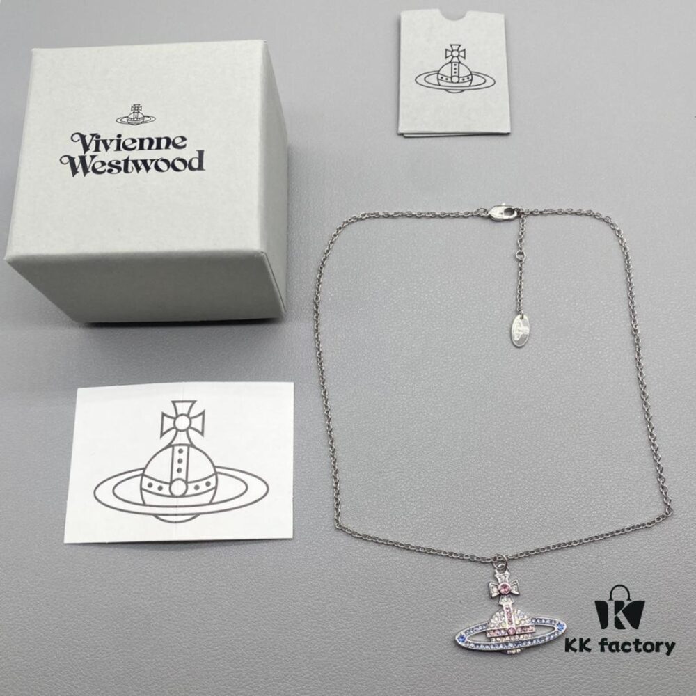 69300f1b12f62673a6fac203 Vivienne Westwood Saturn Necklace