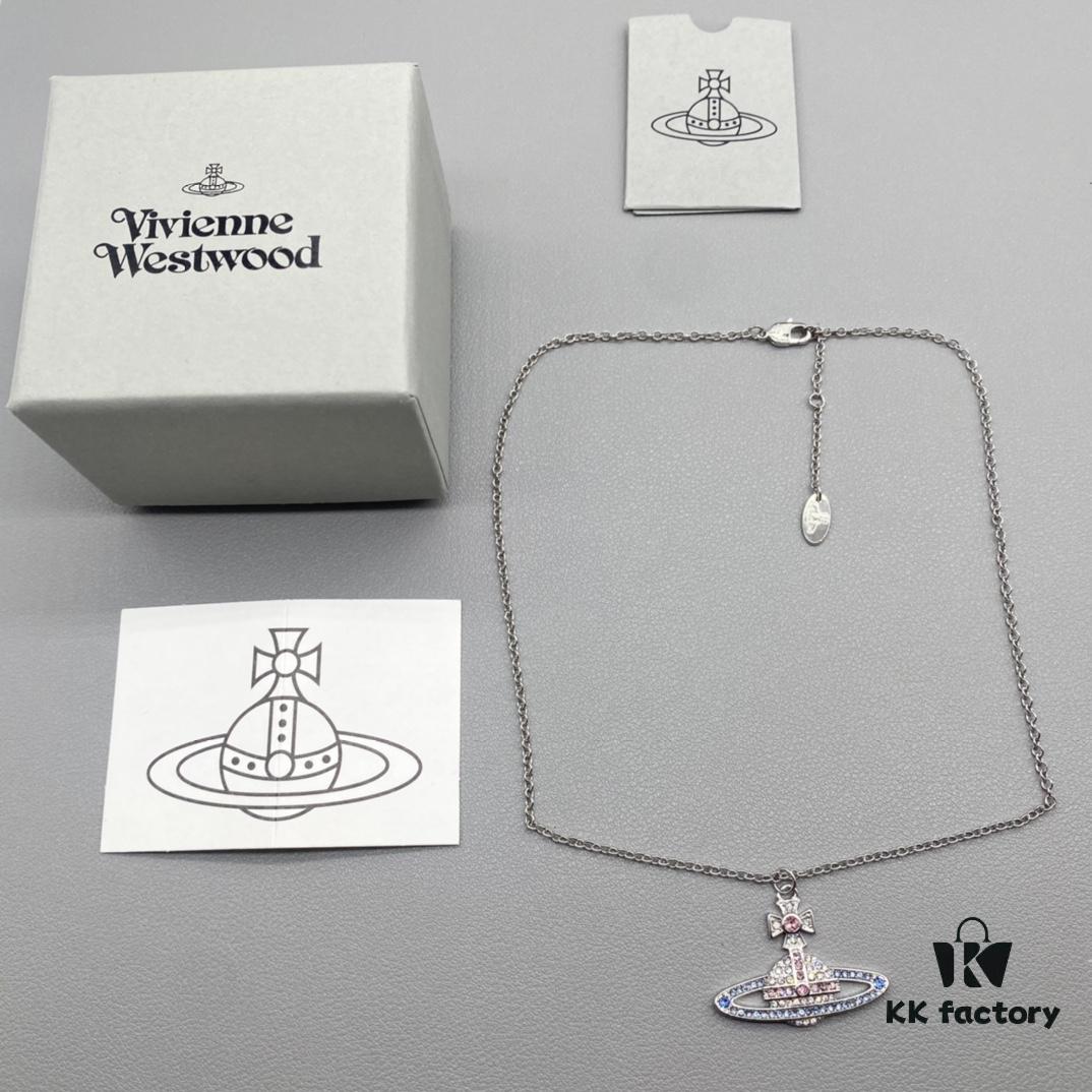 69300f1b12f62673a6fac203 Vivienne Westwood Saturn Necklace