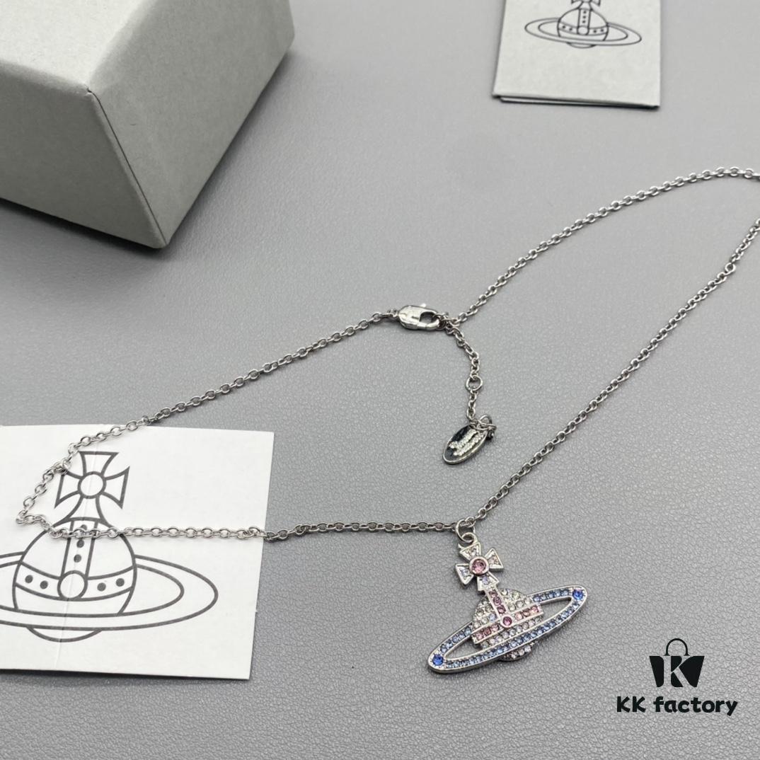 69300f1b12f62673a6fac204 Vivienne Westwood Saturn Necklace