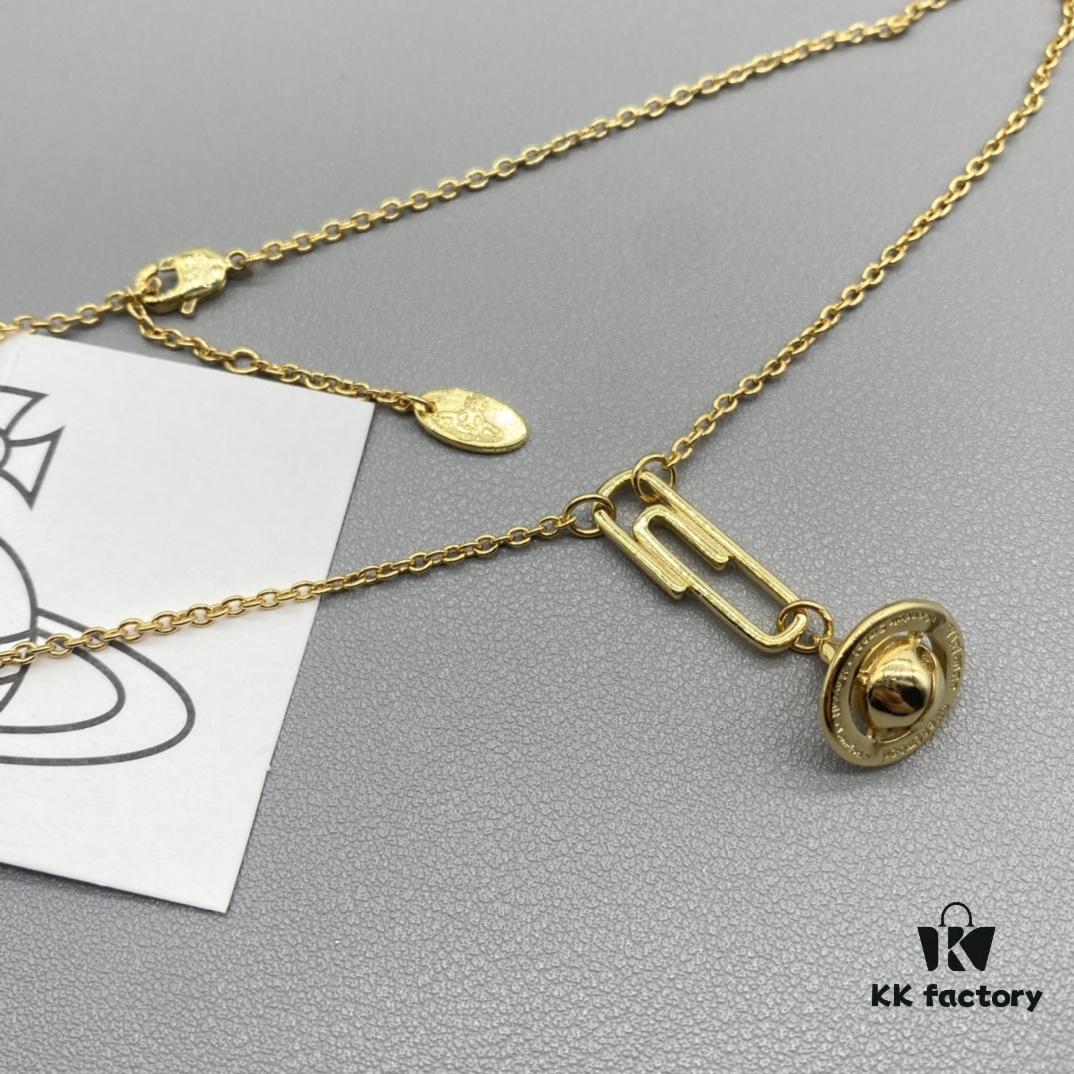 69300f1f12f62673a6fac20c Vivienne Westwood Saturn Necklace
