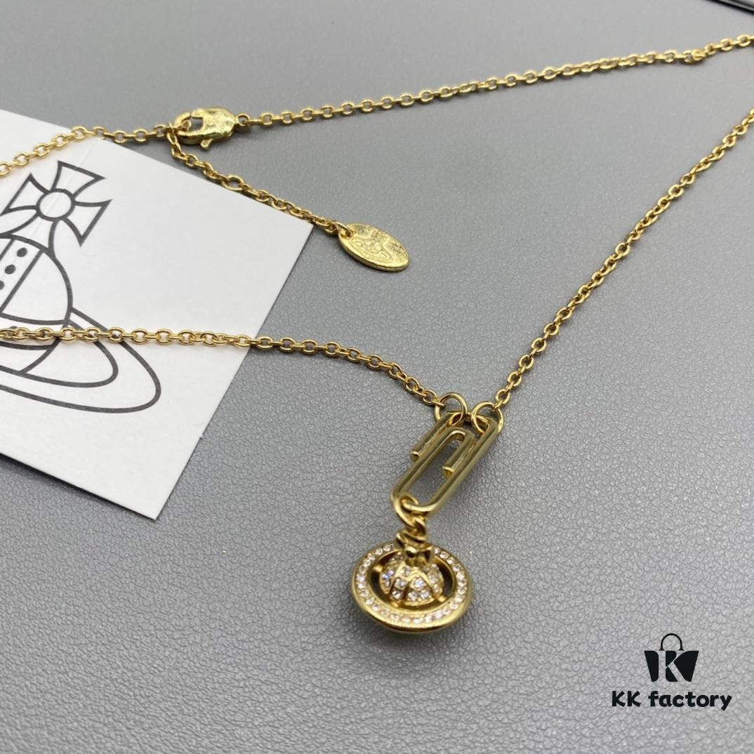 69300f2012f62673a6fac20f Vivienne Westwood Saturn Necklace
