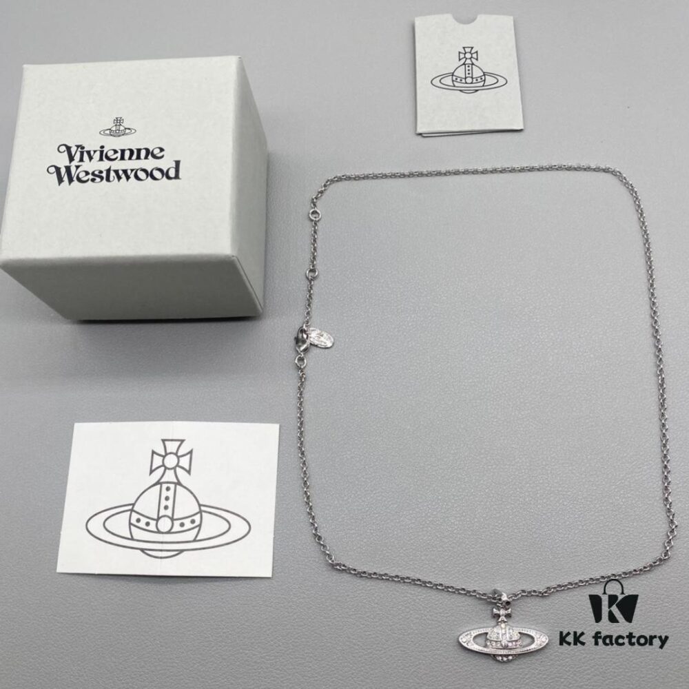 69300f2712f62673a6fac21b Vivienne Westwood Saturn Necklace