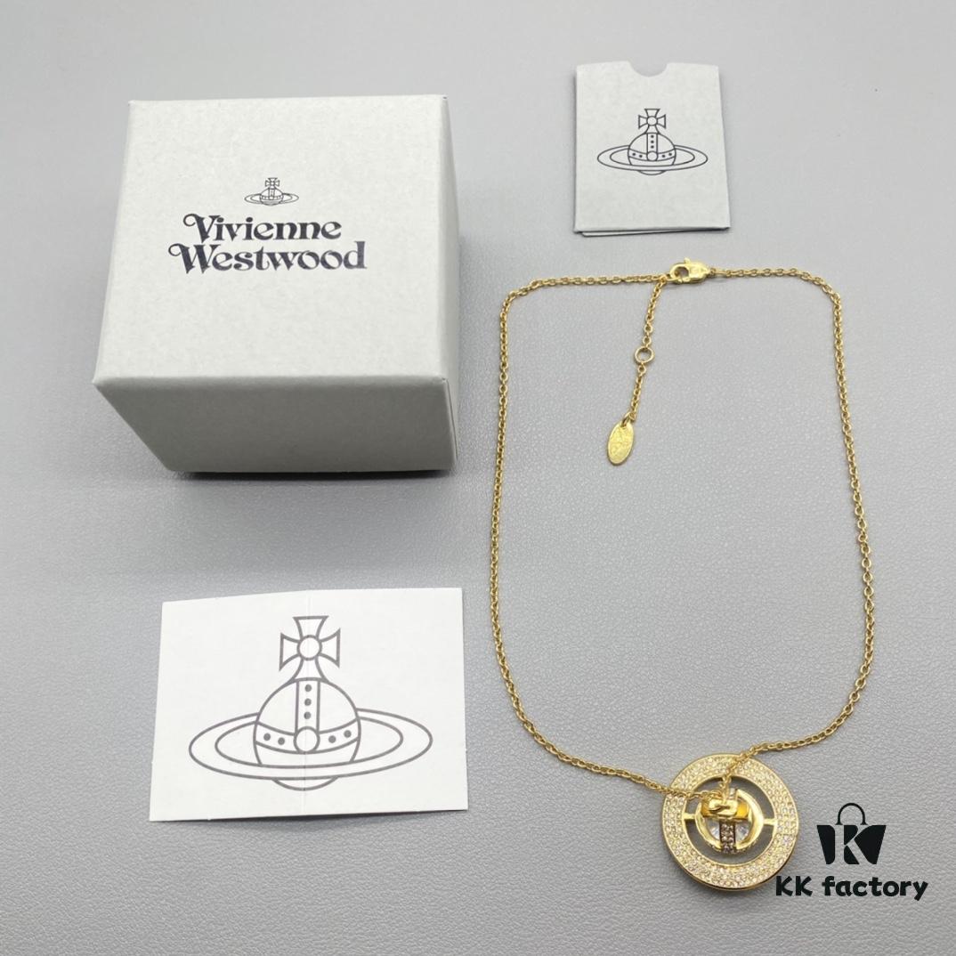 69300f2712f62673a6fac21e Vivienne Westwood Saturn Necklace