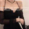 Vivienne Westwood Black Crystal Bead Necklace