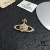 West Grandma Saturn Brooch