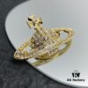 West Grandma Saturn Brooch