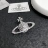 West Queen Saturn Brooch