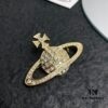 West Grandma Saturn Brooch