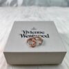 West Queen Leather Belt Ear Studs