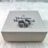 West Queen Leather Belt Ear Studs