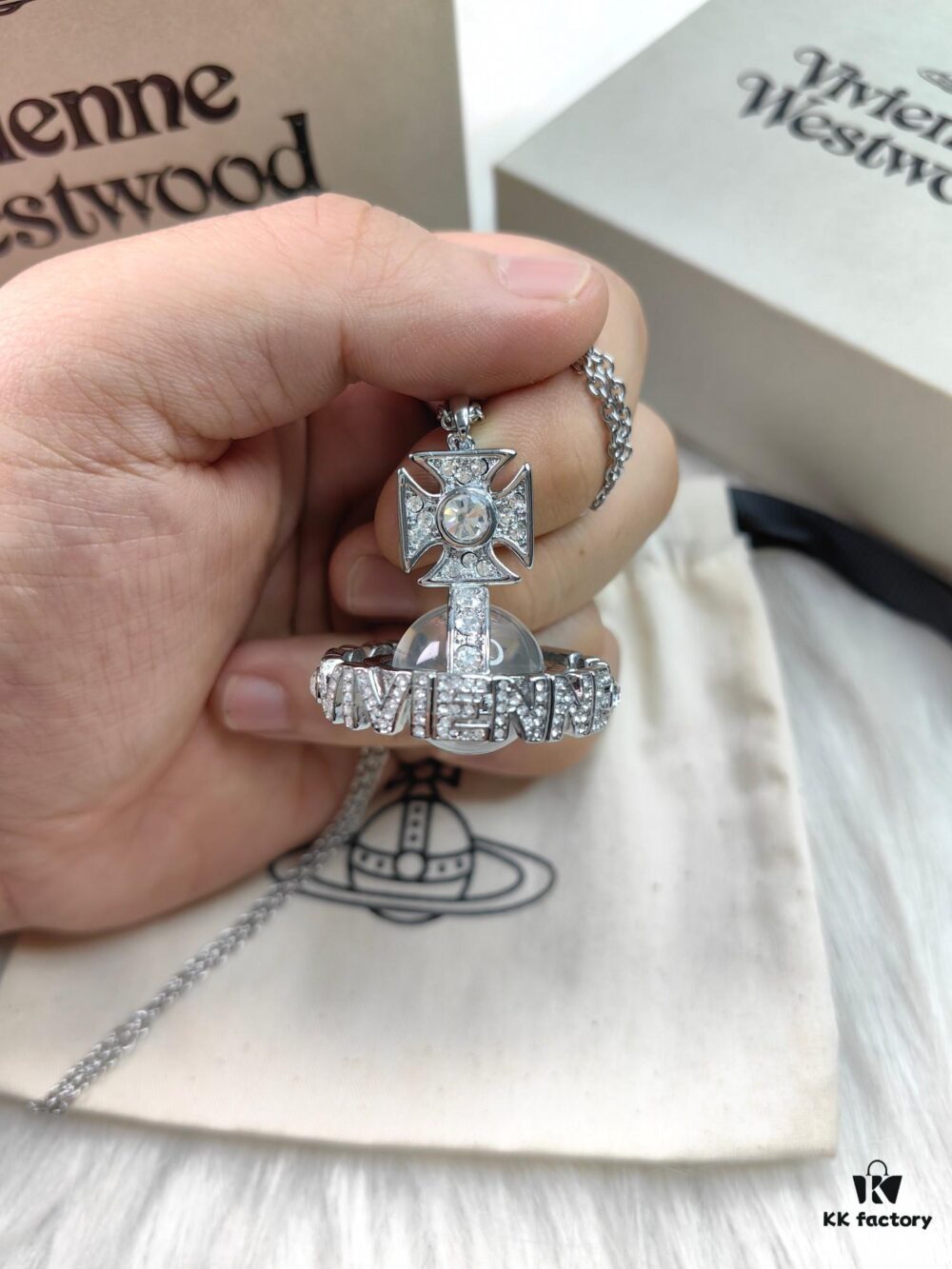 69300fb212f62673a6fac2e6 Westminster Full Diamond Crystal Ball Large White Gold and Yellow Gold Color