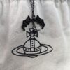 Westminster Black Bat Saturn Necklace