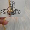 Barocco Layered Chain Necklace with Gold and Purple Beads