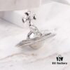 West Queen 3D Saturn Brooch