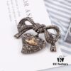 69300fe612f62673a6fac344 Vivienne Westwood Titanium Black Heart Bow Brooch