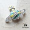 Westminster Queen Colorful Shooting Star Brooch