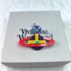West Grandma Colorful Enamel Saturn Brooch