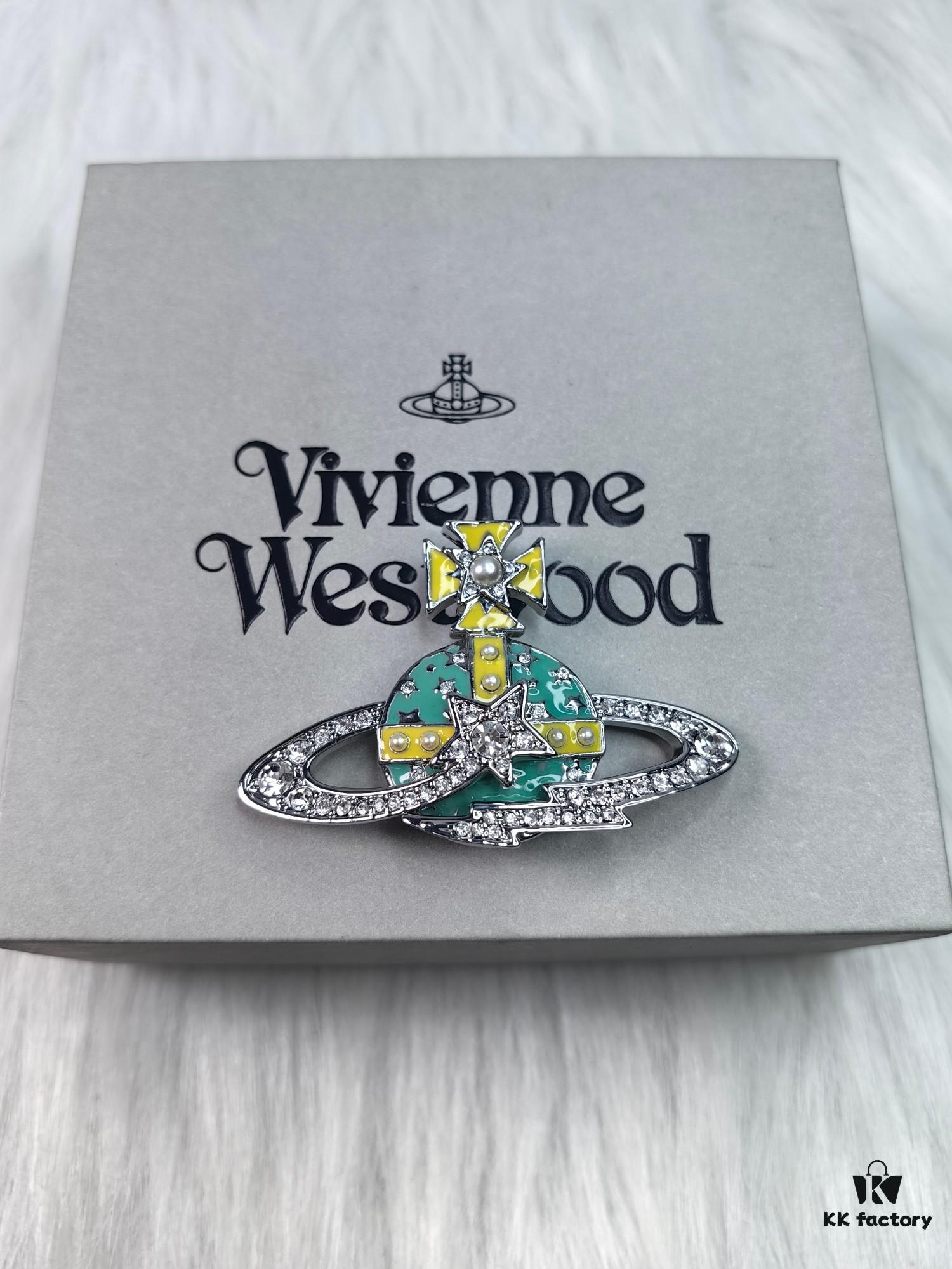 Westminster Queen Colorful Shooting Star Brooch