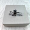 West Queen Saturn Glossy Ring - Silver Black