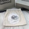 West Grandma Heart-Shaped Gear Enamel Earrings - Silver White