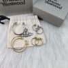 West Queen Minimalist Large Hoop Earrings