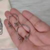 West Queen Minimalist Large Hoop Earrings