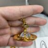 Westminster Large 3D Saturn Necklace with 20mm Bead