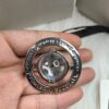 West Queen Large 3D Saturn Necklace with 20mm Bead