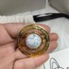 West Queen Large 3D Saturn Necklace with 20mm Bead