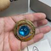 West Grandma Large 3D Saturn Necklace with 20mm Bead
