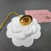 6930107412f62673a6fac424 West Queen Saturn 3D Yellow Gold-Tone Glass Bead Necklace