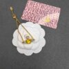 West Queen Rotating Bead Gold-colored Set