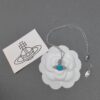 West Dame Rotating Bead Blue and White Gold Set